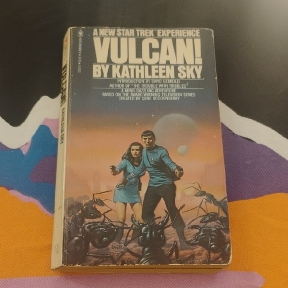 Star Trek Other - Star Trek Vulcan! Kathleen Sky 1978 Paperback, Small Paperback Gift, Collectible